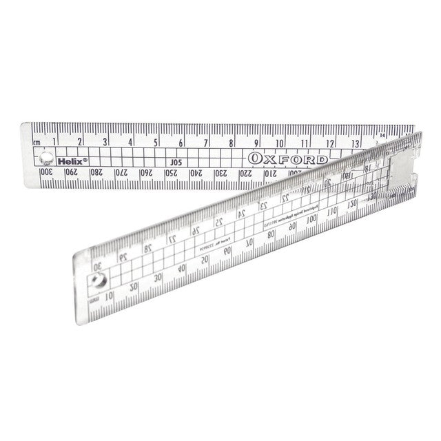 Helix Oxford folding ruler 30cm, UK version