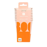 M&S Talking Tables Pumpkin Halloween Paper Cups 8 Pack- Buy online at McGrocer