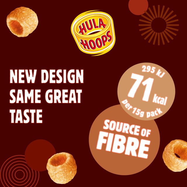 Hula Hoops Puft beef flavour crisps multipack - British product