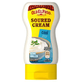 Old El Paso Squeezy Sour Cream topping 230g, imported from the UK