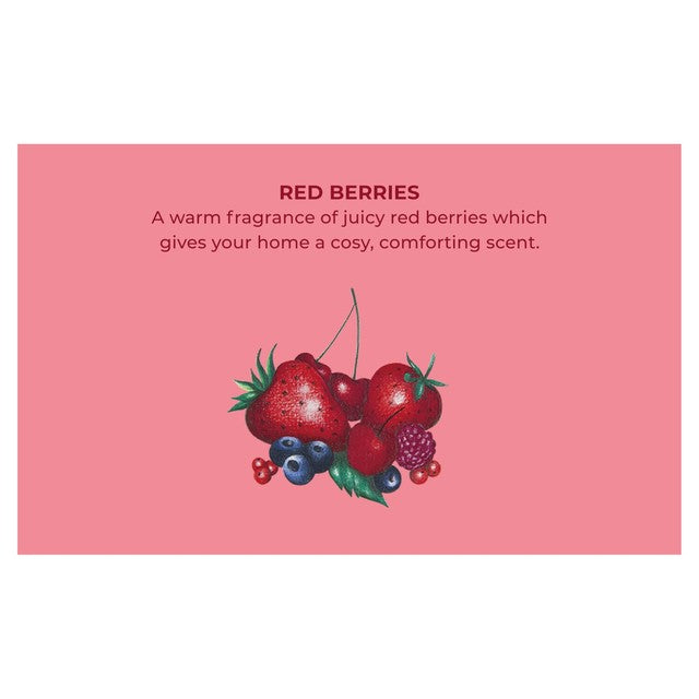 Cristalinas pet odour eliminator reed diffuser Red Berries 30ml - British product