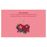 Cristalinas pet odour eliminator reed diffuser Red Berries 30ml - British product