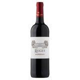 Les Reges Claret Bordeaux red wine 75cl, UK version