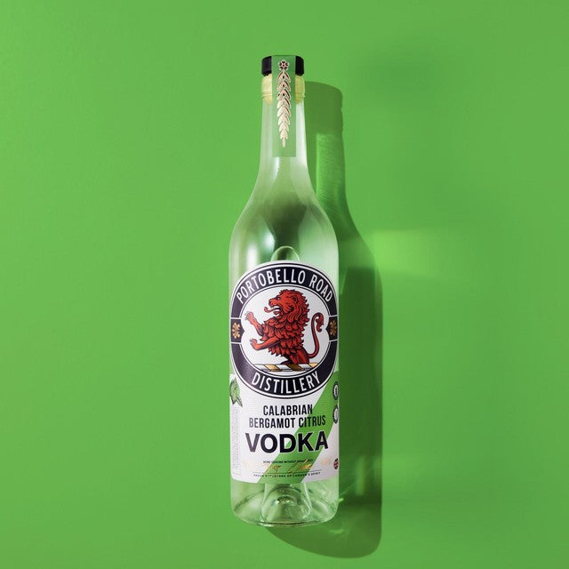 Portobello Calabrian Bergamot Citrus Vodka 70cl, imported from the UK