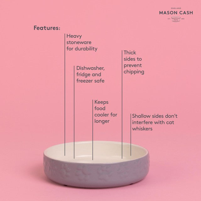 Mason Cash Colour Mix Grey cat saucer 13cm, imported from the UK