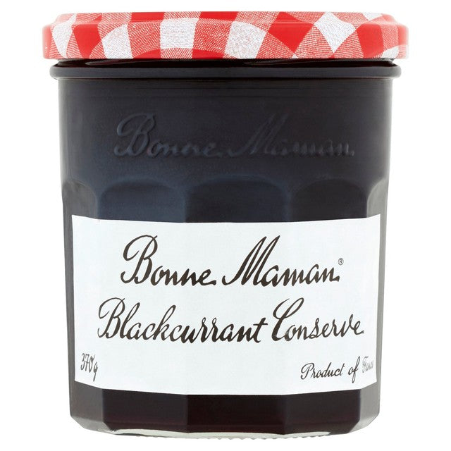 Bonne Maman blackcurrant conserve 370g - British product