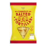 M&S light salted tortilla chips 200g, imported from the UK