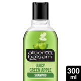 Alberto Balsam green apple shampoo bottle (British brand)
