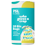 M&S Who Gives A Crap Super Strong Bin Bags 75L- Buy online at McGrocer