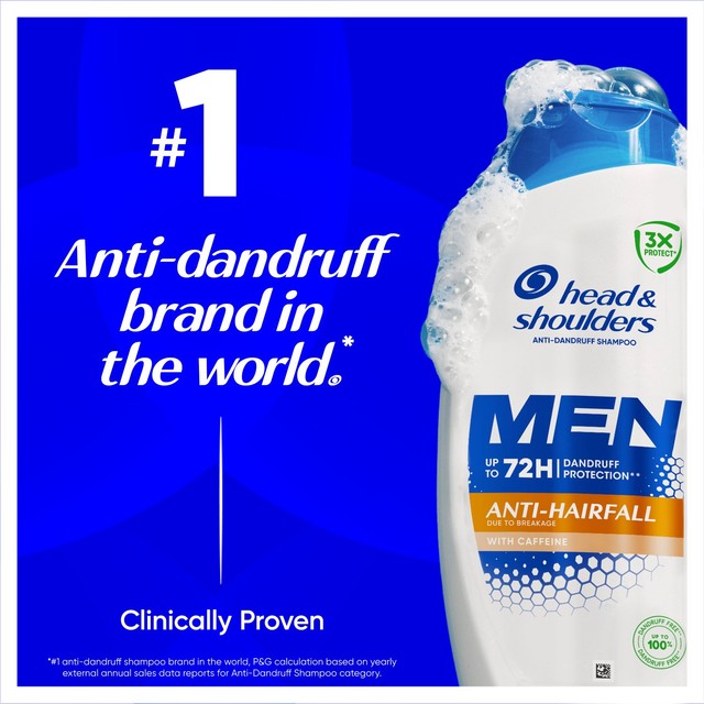 Head & Shoulders Men's Anti-Dandruff Shampoo 330ml, UK version