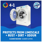 Calgon 4-in-1 washing machine water softener tablets - British product