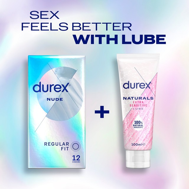 Durex Nude Regular Condoms 12 per pack - British product