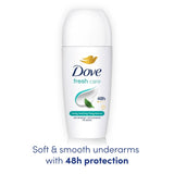 Dove women's antiperspirant deodorant roll-on Fresh 50ml - British product