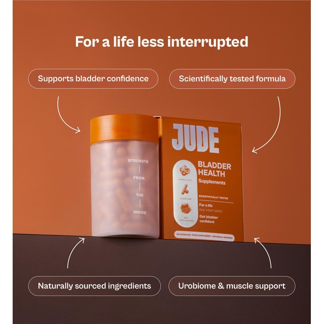 Jude bladder health supplements - British product