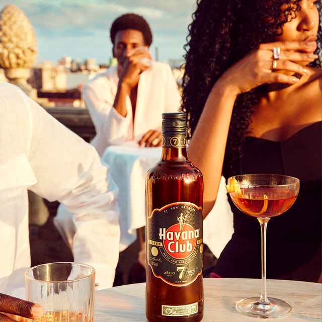 Havana Club 7 Year Old Dark Rum 70cl, UK version