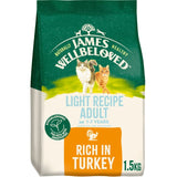 M&S James Wellbeloved Light Adult Dry Cat Food Turkey- Buy online at McGrocer