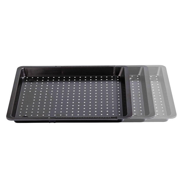 Pyrex crisper extendable baking tray 34-49cm x 30cm, imported from the UK