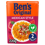 Ben's Original Mexican style microwave rice 220g - British product