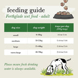 Forthglade wet dog food sardines with sweet potato 395g - British product