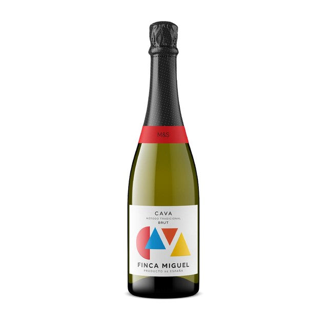Marks and Spencer Cava Brut 75cl, imported from the UK