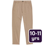 M&S M&S Boys Cotton Rich Chinos Stone 10-11 Years- Buy online at McGrocer