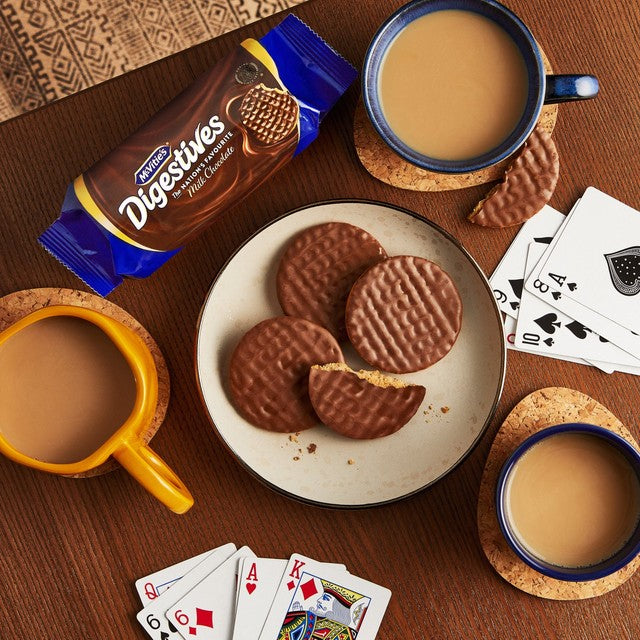 McVitie's milk chocolate digestives biscuits twin pack 2x316g, imported from the UK