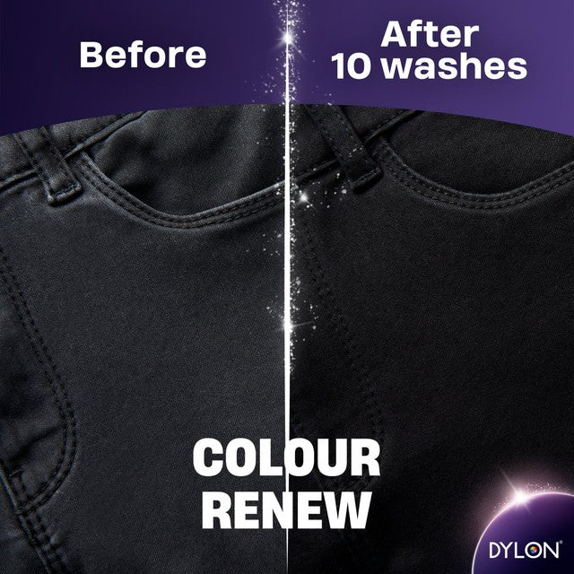 Dylon dark clothes detergent 60 washes, imported from the UK