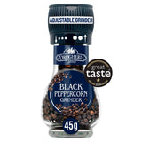 La Drogheria Black Peppercorn Adjustable Mill Grinder 45g