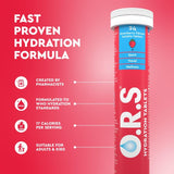 O.R.S strawberry hydration tablets 24 per pack, imported from the UK