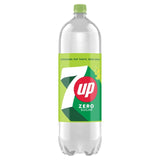 7UP zero sugar lemon and lime carbonated drink 2L (British brand)