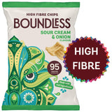 M&S Boundless Sour Cream & Onion Sharing Crisps 80g- Buy online at McGrocer