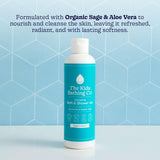 The Kids Bathing Co. aquamarine and sage bath gel 250ml (British brand)