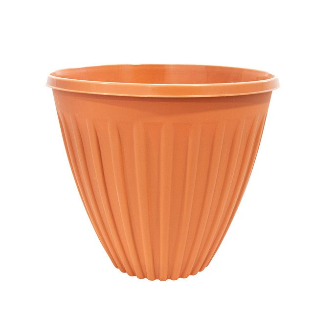 Rowan large round terracotta planter 32x30cm - British product