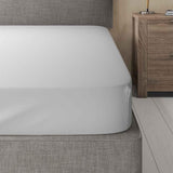 M&S M&S Comfortably Cool Fitted Sheet White Bedding Super King Size- Buy online at McGrocer
