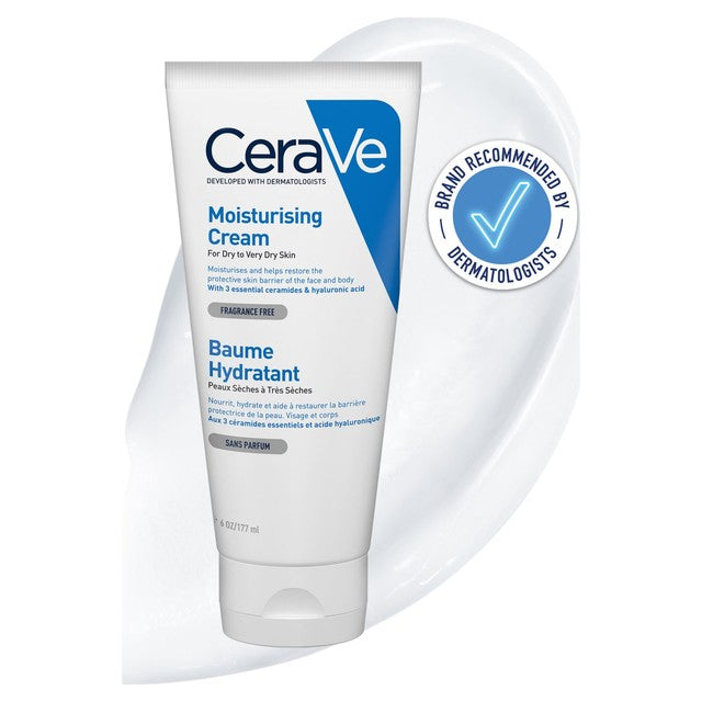 CeraVe moisturising cream 177ml tube - British product