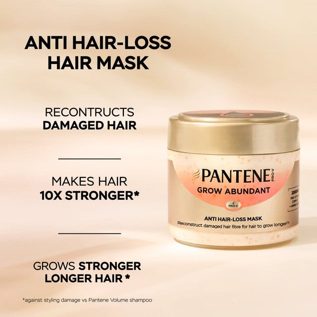 Pantene Grow Abundant anti-hair loss mask, UK version