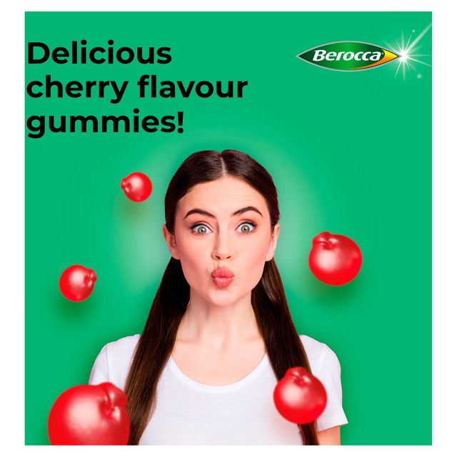 Berocca cherry vitamin gummies 60 pack - British product