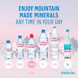 Evian still mineral water 4 x 750ml - British product
