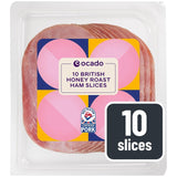 Jamón asado británico con miel de Ocado, 10 lonchas