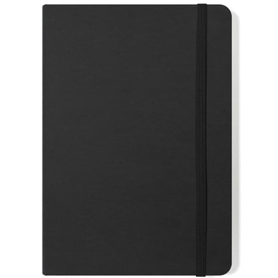 Sinclairs Silvine A5 Executive Soft Feel Notizbuch 160 Seiten Schwarz