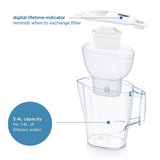 Brita Aluna water filter jug white 2.4L - British product