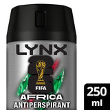 M&S Lynx Africa Anti-Perspirant Deodorant Men's Anti-Perspirant Spray 250ml- Buy online at McGrocer