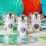 Talking Tables zebra paper cups 250ml (British brand)