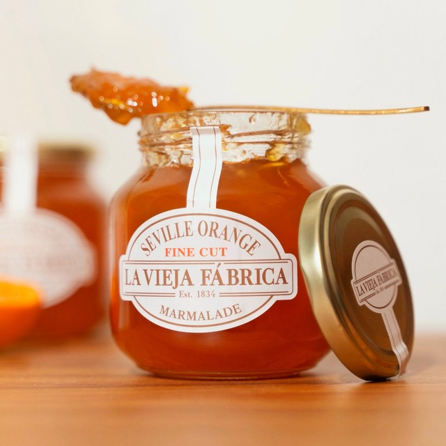 La Vieja Fabrica Seville Orange Fine Cut Marmalade 365g, UK version