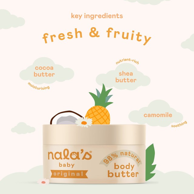 Nala's Baby body butter 200ml, imported from the UK