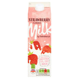 Sainsburys Strawberry Milkshake 1L
