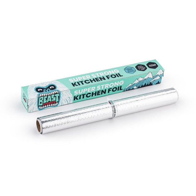 BEAST Super Strong Kitchen Foil 10m - British product
