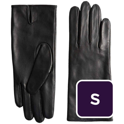 M&S M&S Women's Leather Gloves Black Size S- Buy online at McGrocer