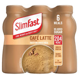 M&S SlimFast Cafe Latte Ready-to-Drink Meal Replacement Milkshake Multipack 6 x 325ml- Buy online at McGrocer