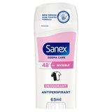 Sanex invisible dry deodorant stick 65ml (British brand)